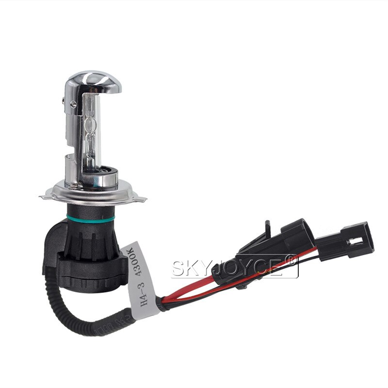 SKYJOYCE H4 BiXenon zestaw ukrył się 55W statecznik typu szczupły zestaw H13 ukrył się ksenon żarówka robić przedniego reflektora H4-3 Bi-żarówki ksenonowe zapłna samochodu blok jednostki zestaw