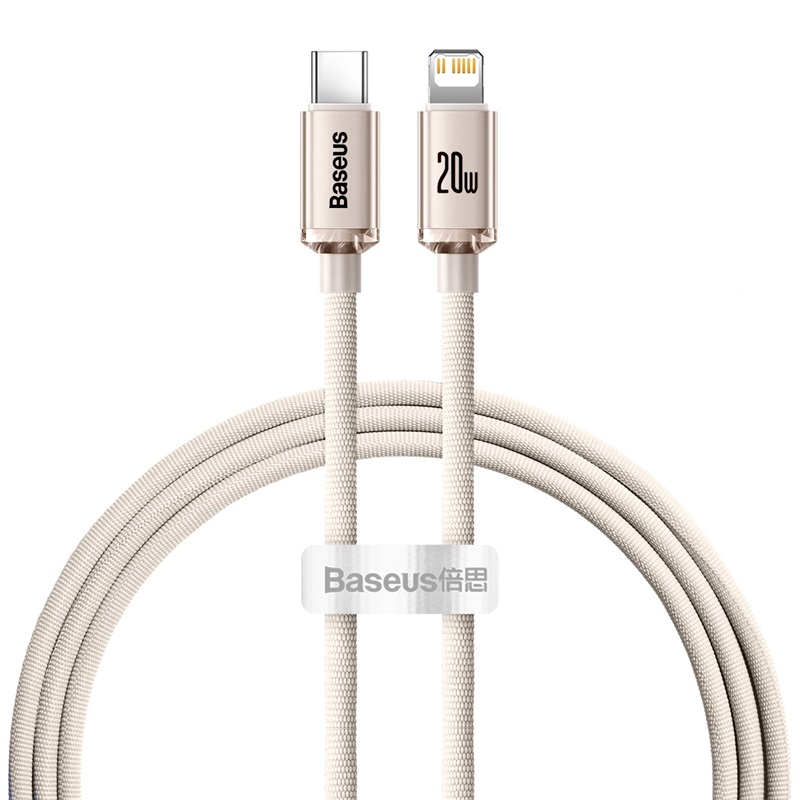 Baseus USB Typ C PD 20 W Kabel für iPhone 14 13 12 Profi X 8 Schnelles USB-C-Kabel für iPhone-Ladekabel USB-Typ-C-Kabel Drahtcode: Himmel Blau