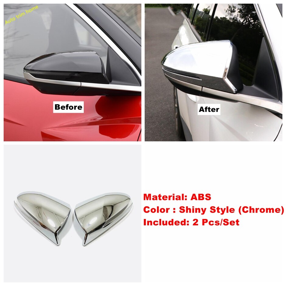 Couvercle de rétroviseur pour Hyundai Tucson NX4 2022, accessoires de voiture, pare-soleil imperméable, lames de miroir arrière, sourcils: Model A