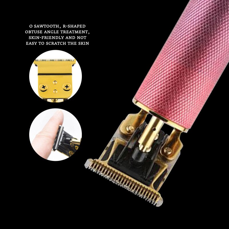 Recortadora de pelo inalámbrica para hombre, máquina cortadora de pelo para barbería, cortador de barba con Usb, Kit potente