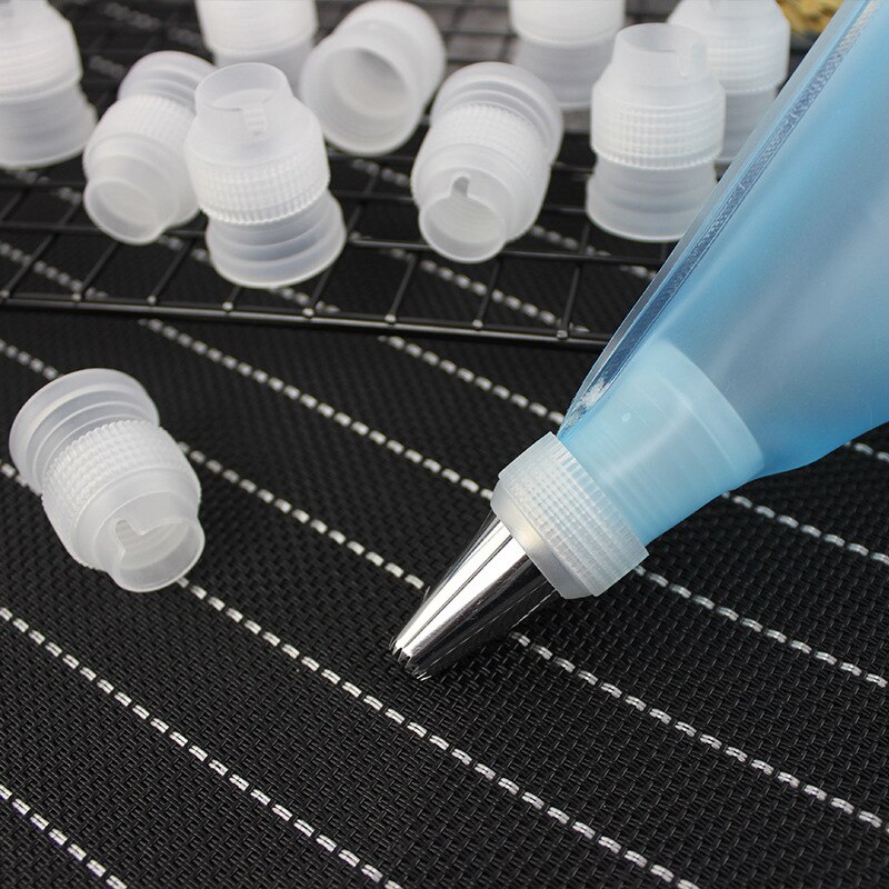 10Pcs Icing Friedliche Düsen Tipps Kuchen Dekorieren Converter Koppler Pastry Tool Home Tipps