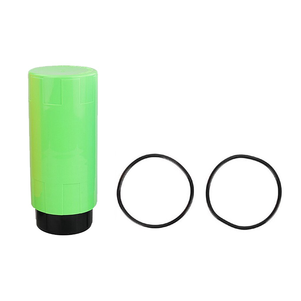 Tennis Ball Container 14PSI Pressure Maintaining Storage Can Plastic Portable Tennis Repairing Jar: Green