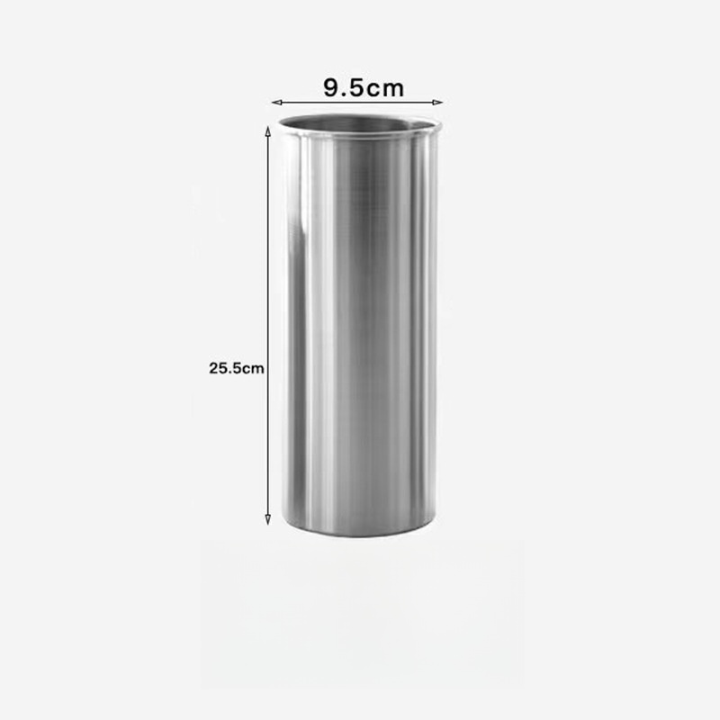 Joywood Aluminium Eimer Metall Eimer modische hoch-Ende-Blumen fass Blumen kunst Blume Erwachen Eimer Dekoration: Lila