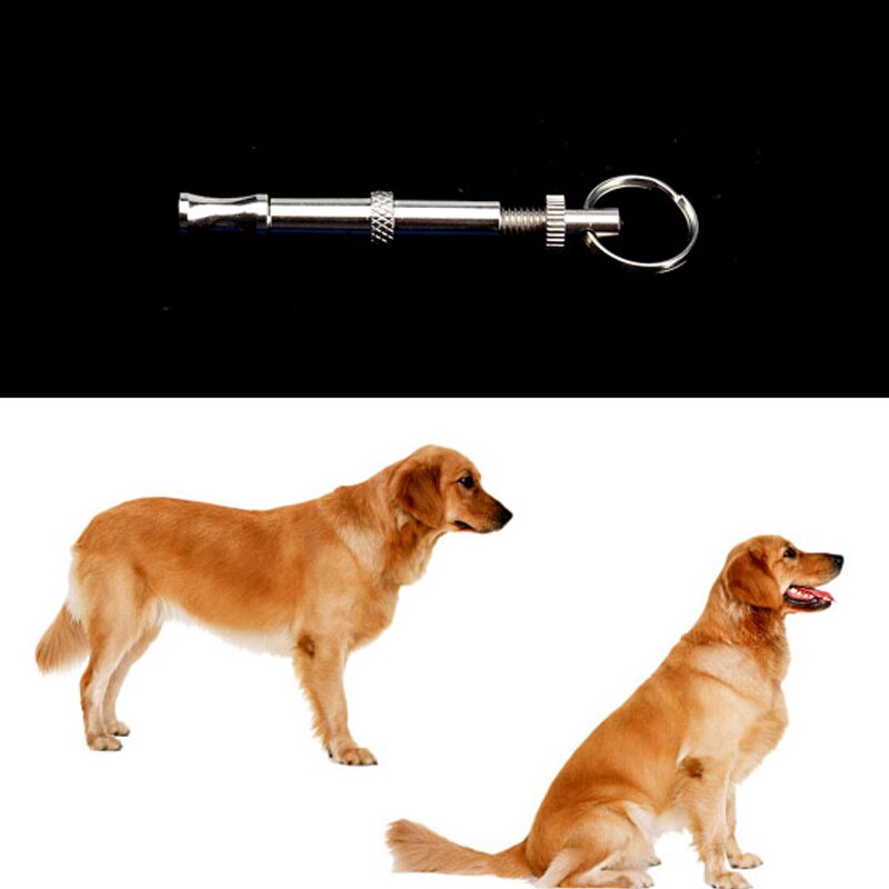 Hond Fluitje Stop Barking Fluit Puppy Animal Training Ultrasoon Geluid Repeller Sleutelhanger F2