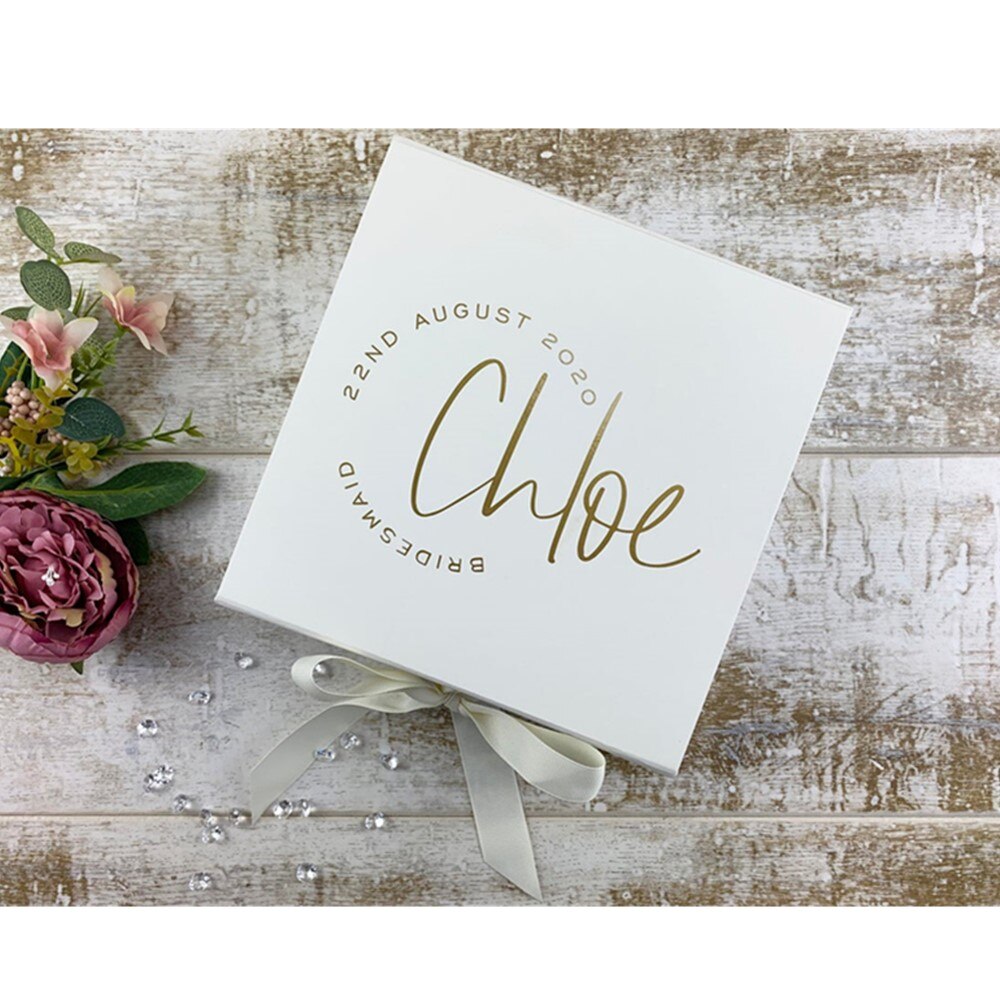 Personlised Wedding Box, Bridesmaid Proposal Box, Bridesmaid Box, Wedding , Thank you Be My Bridemaid boxes