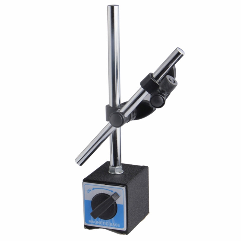 Magnetic Base Double Adjustable Pole For Dial Indicator Test Gauge