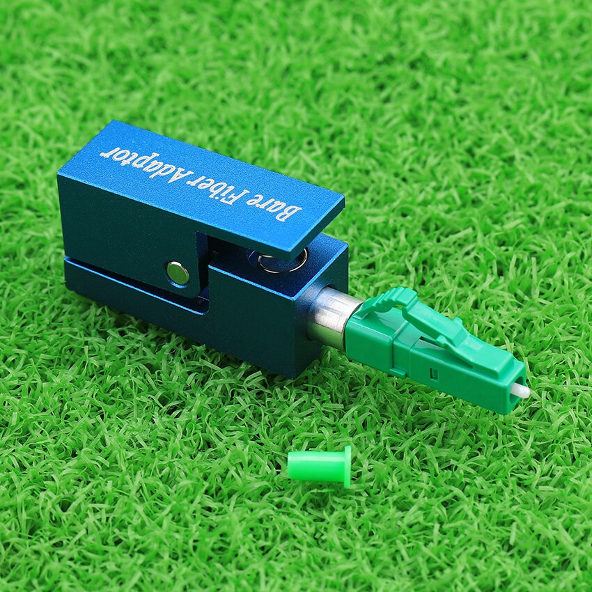 Glasvezel Adapter Lc/Apc Vierkante Type Blote Fiber Adapter Coupler Voor Fiber Emergency Reparatie En Aansluiting