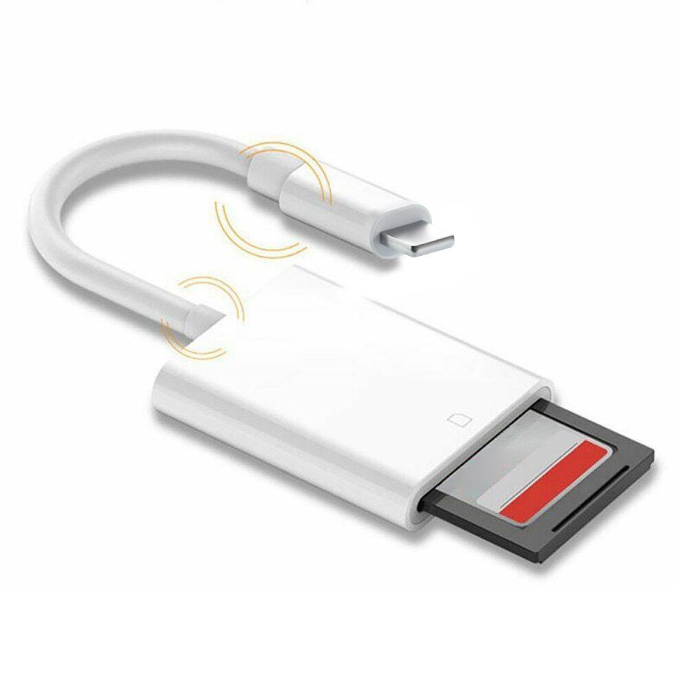 Sd-kaart Adapter Otg Verlichting Naar Micro Sd Camera Kaartlezer Telefoon Sd-kaart Lezen Voor Ios 9.2/Iphone 6 7 8 11 Xs/Ipad Pro