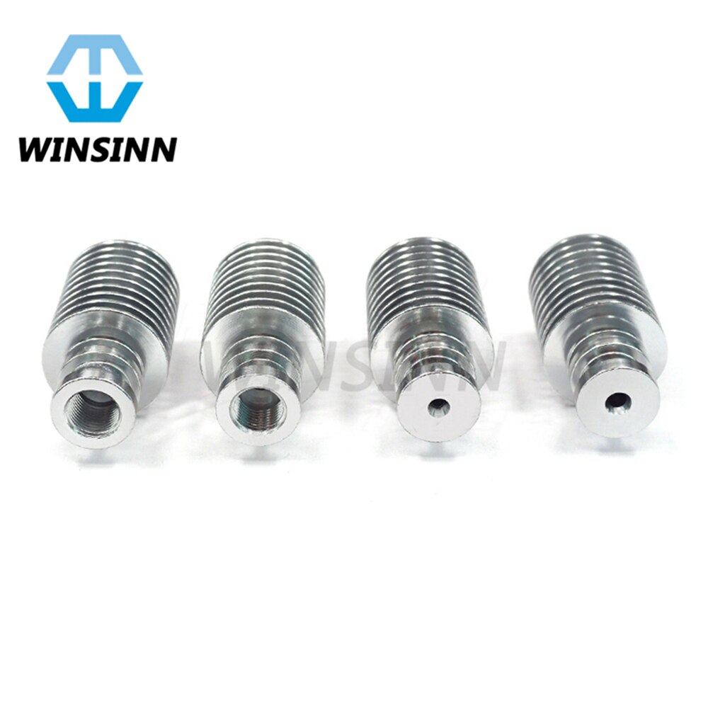 V5 koellichamen lang kort koellichaam aluminium radiator  m6 goud zilver voor 3d printer afstandsbediening bowden j-head  v5 extruder hotend