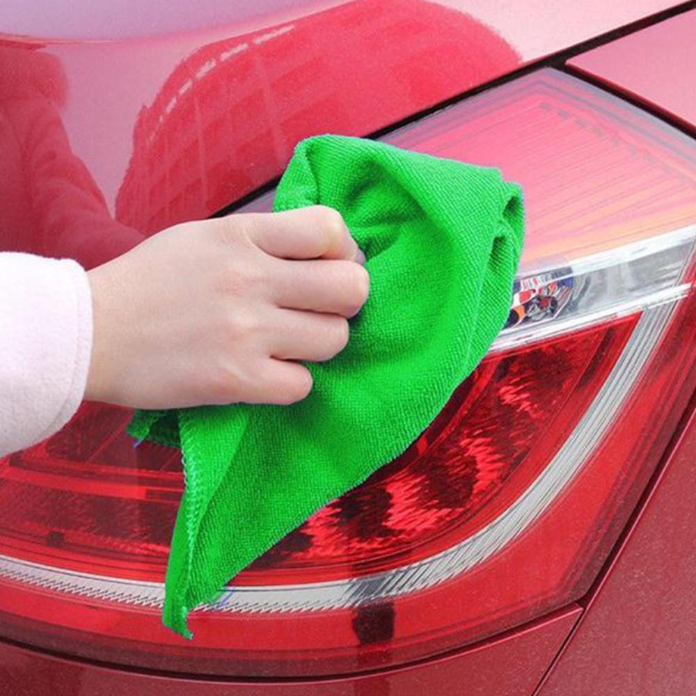 10pcs Microfiber Clean Auto Car Detail Soft Microfiber towel Tool For Home towels Cloths cleaning Duster Cleaning Kitchen W X5I3