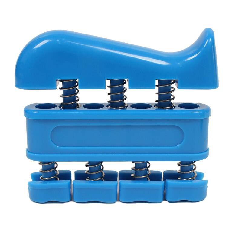 Guitar Finger Exerciser Grip Power Trainer Hand Gripper for Guitars Bass Piano: Blue