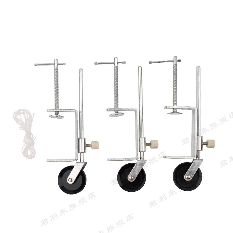 Support Rod Fixed Pulley And Table Clamp Group Classroom Supplies Physical Science Mechanics Teaching Instrument