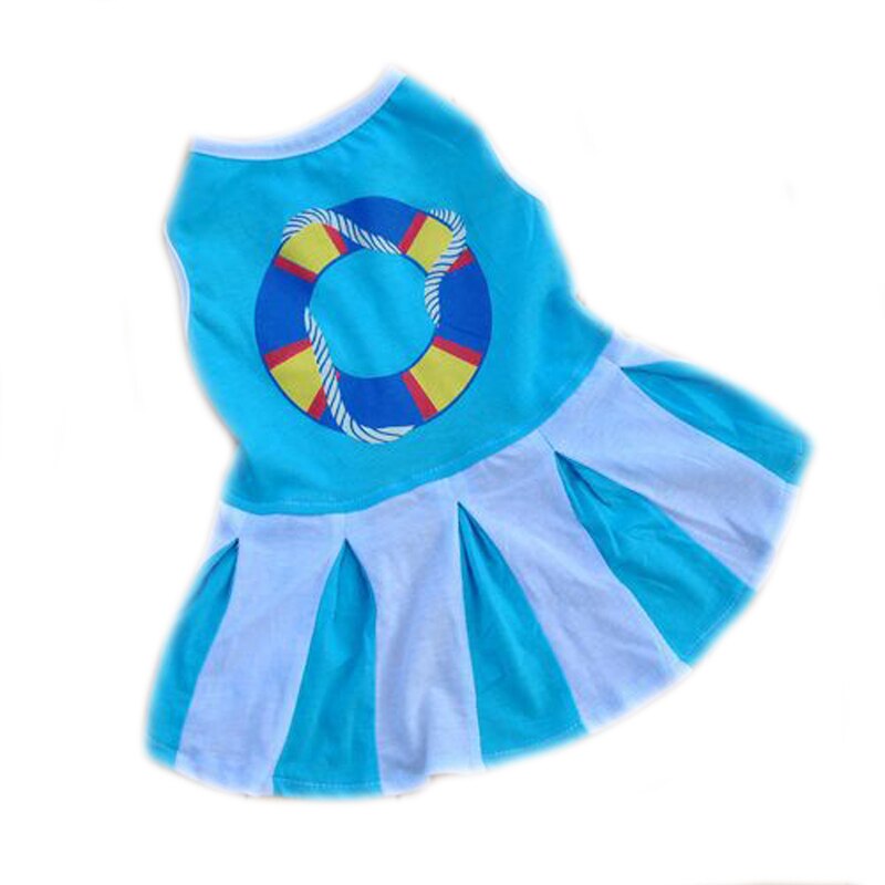 Pet Dog Clothes Summer Dog Print Dress for Small Dogs Clothing Wedding Skirts Lovely Cat Dresses Party Pet Apparel DOGGYZSTYLE