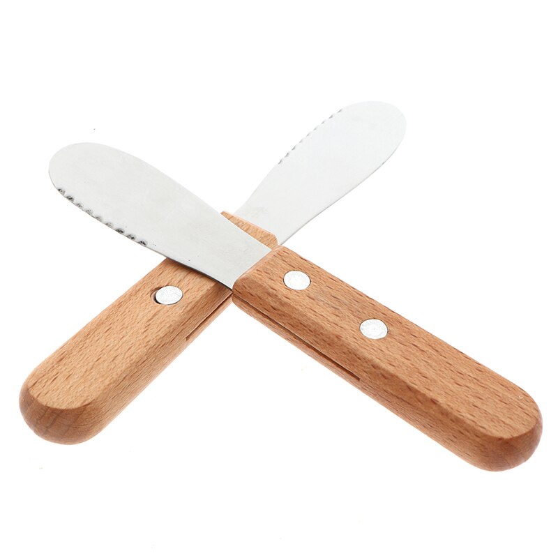 2pcs Cheese Slicer Knife Cutter Safety Kitchen Tool Accessories Stainless Steel Cheese Butter Spatula Child Kid Sandwich