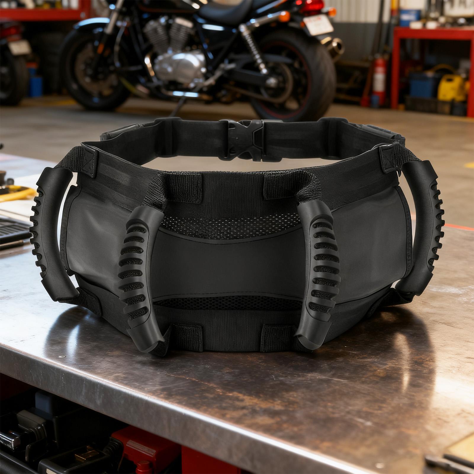 Motorcycle Passenger Harness Adjustable Grips Motorcycle Passenger Belt Grip Grab For Riders Kids Adults ATV Snowmobile