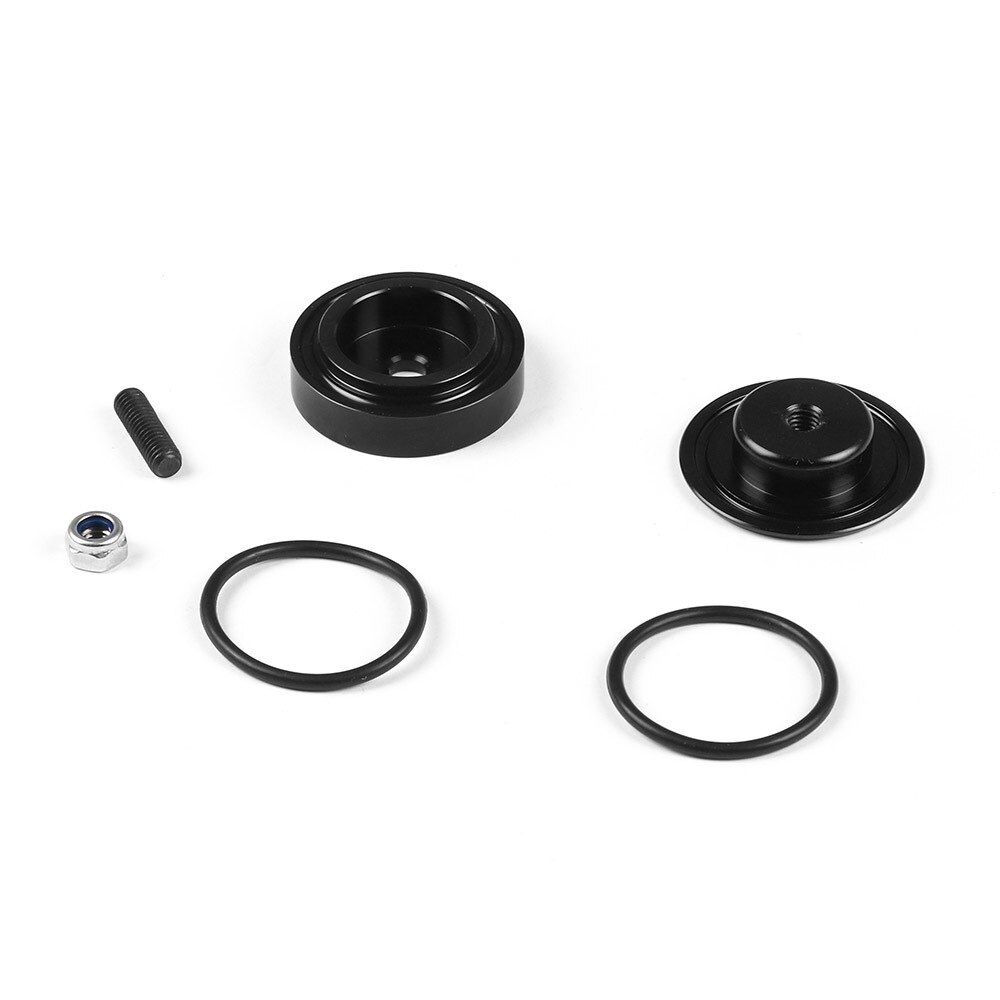 Kit de eliminación de limpiaparabrisas trasero de aluminio para coche Honda, tapa de enchufe Universal, accesorios TT102060: Negro