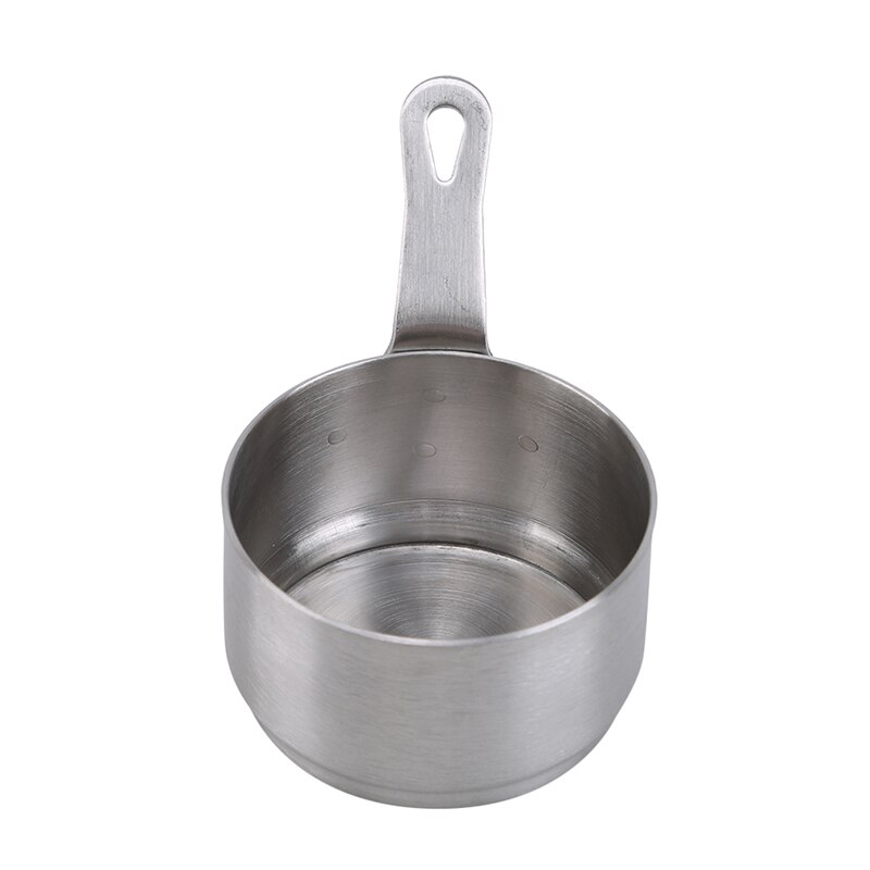 Mini Melk Pan Non-stick Rvs Steelpan Kaas Pot Chocolade Gesmolten Verwarming Pot Keuken Kookgerei Zilver 50Ml 100Ml