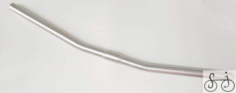 José Kuosac-Manillar tipo S para bicicleta, mango de Golondrina, aleación de aluminio, 25,4x600mm, para bmx, brompton, birdy: silver S