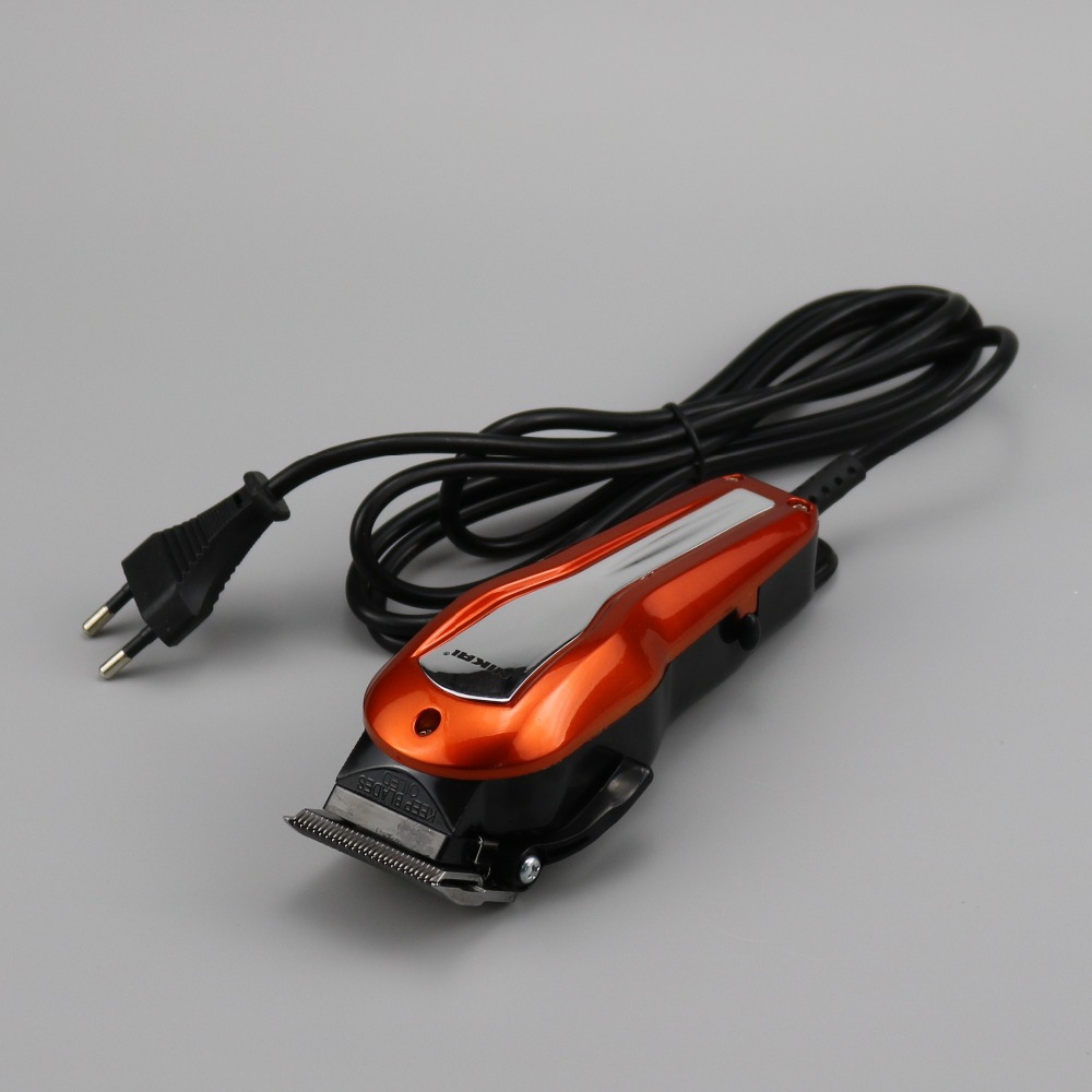 Corded electric hair clipper wire hair trimmer cut hair cutter hair cutting machine barber tool attachment 4 comb