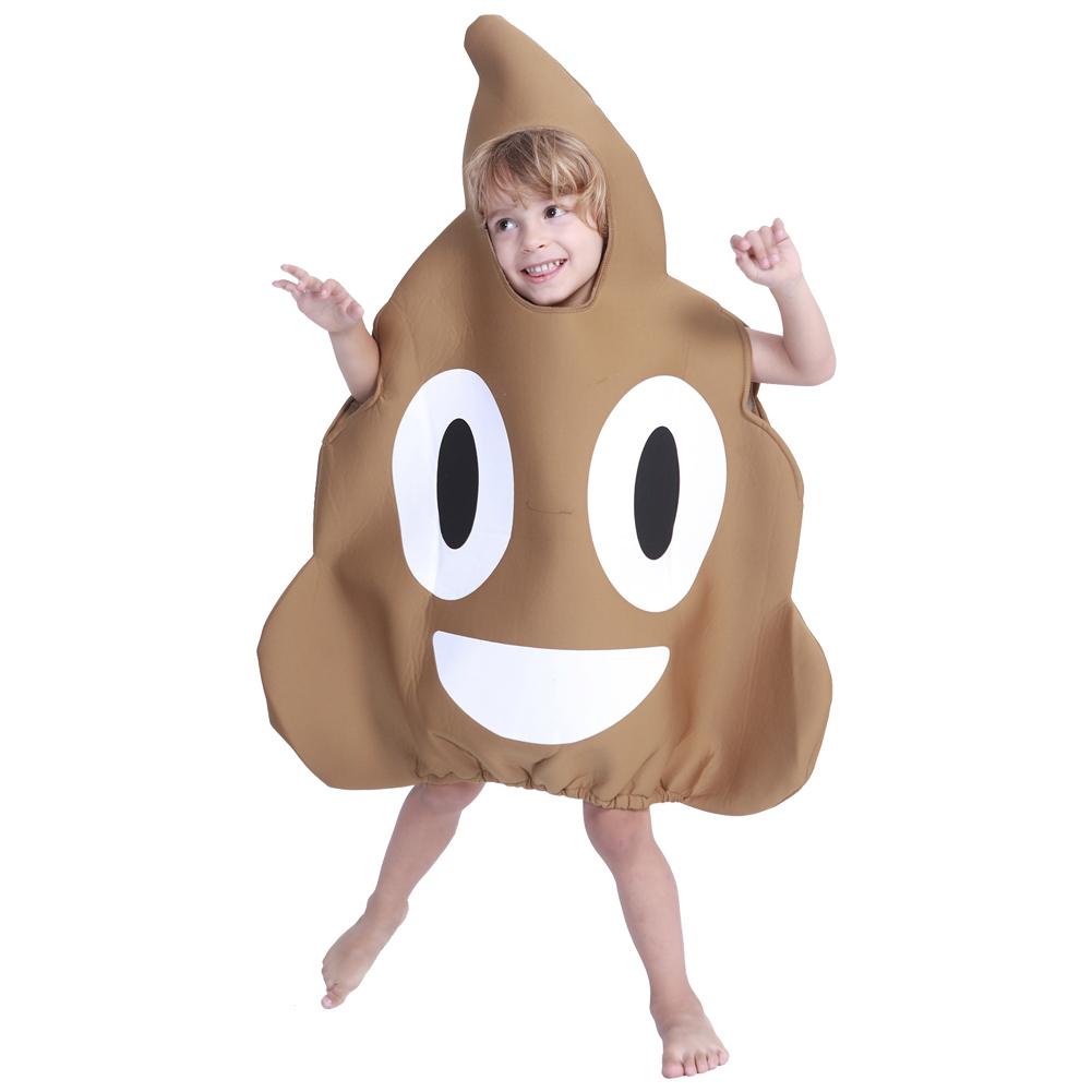 Halloween Costume Sponge Poop Party Toy Set for Children Christmas Halloween Cosplay Costume Sponge Poop