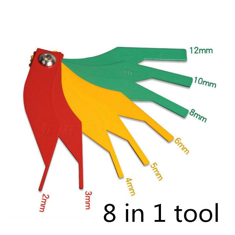 Car Brake Pad Scale Thickness Gauge Wear Measuring Instrument Car Protection Tool Feeler Detector Car Accessories CSV