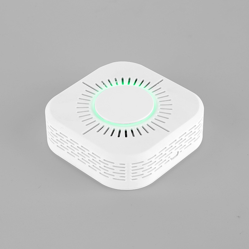 Trådløs røykvarsler kompatibel med sonoff rf bro til smart hjemmealarmsikkerhet 433 mhz følsom superlang vent litt-levetid