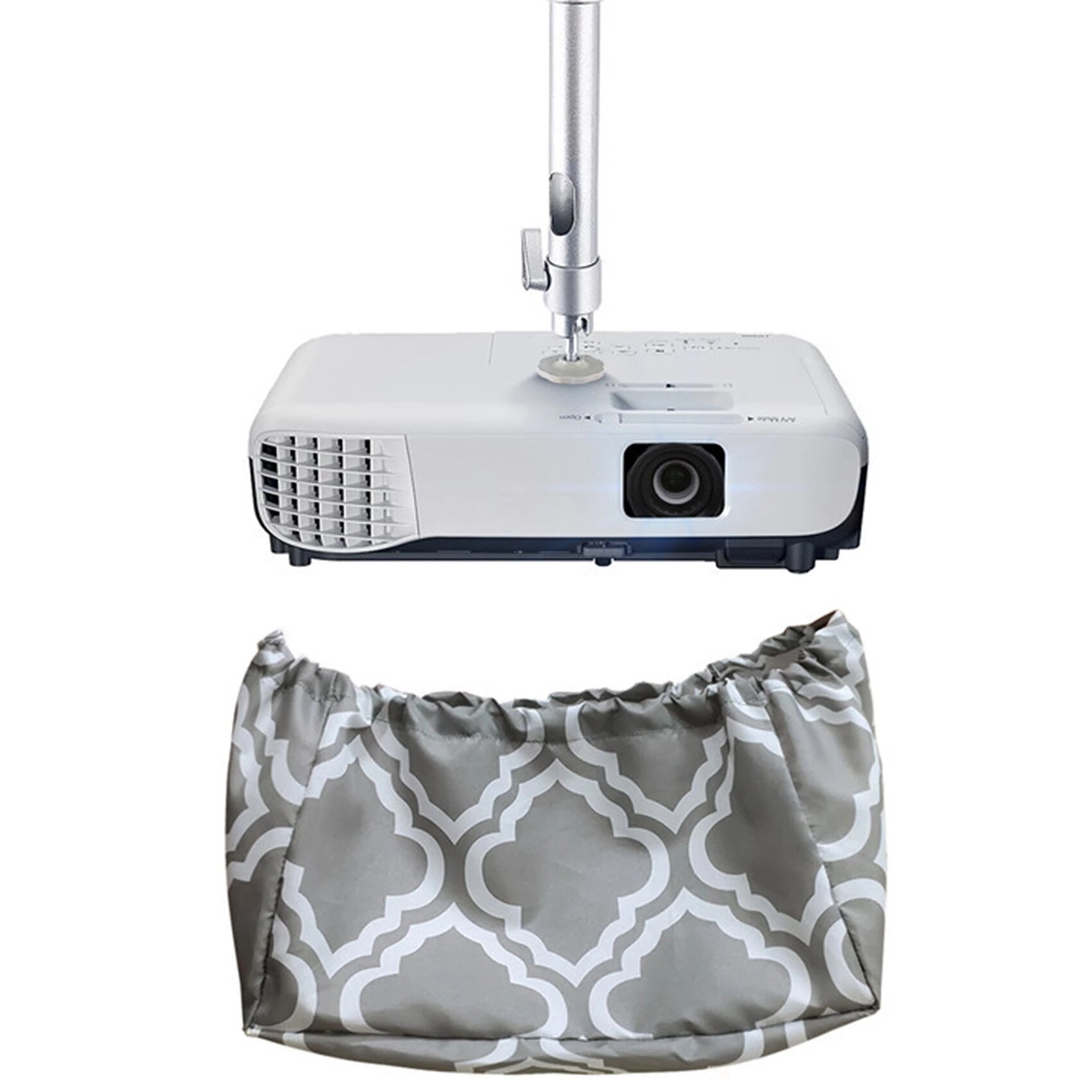 Projector Cover Dust Cover Protector for Ceiling Mount Projector Dustproof and Waterproof Projector Cover