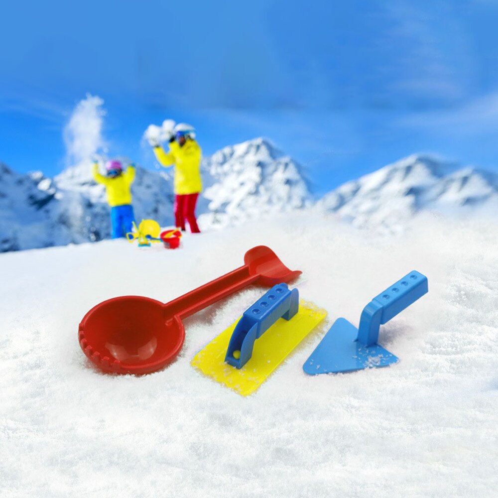 Lustiges spielzeug für schneeballschlachten im freien, schneeballformer-werkzeug für den winter, schneeball