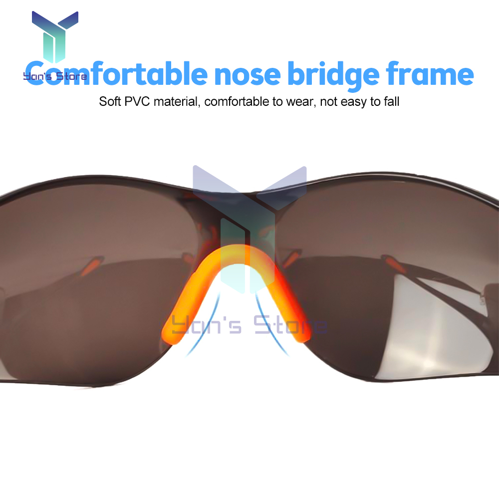 Gafas de seguridad, gafas de soldadura, resistentes a impactos, a prueba de rayos UV, gafas protectoras de soldadura para soldadores, corte y pulido