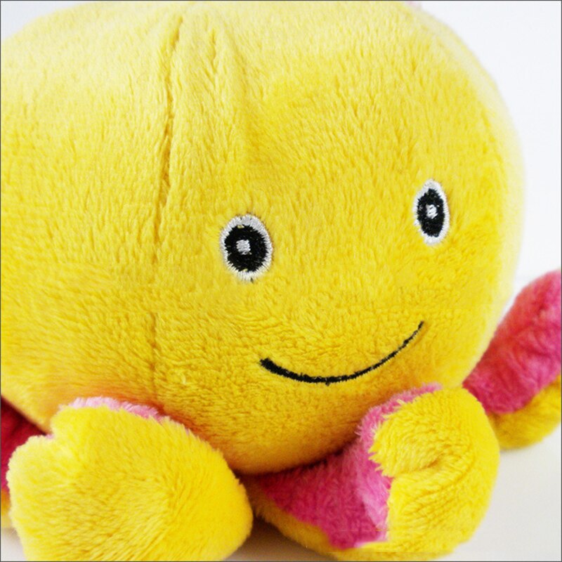 Pieuvre couleur pieuvre Paul peluche animal de compagnie jouet sonore drôle chat jouet sonore en peluche chat de compagnie réaliste jouet sonore