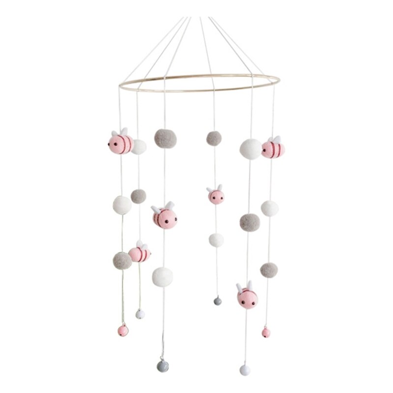 Baby Rammelaar Mobiele Wieg Speelgoed Bed Opknoping Pasgeboren Wind Bell Kinderkamer Decoratie N1HB: 19