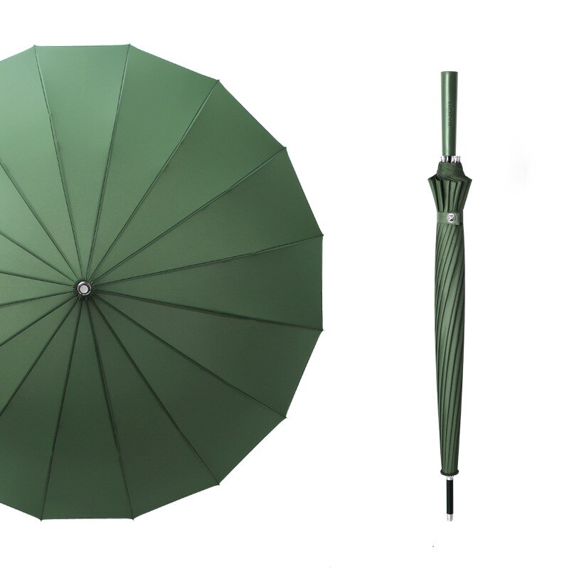 Langer Regenschirm Mit Farbverlauf - Winddicht & Automatisch Für Damen & Herren