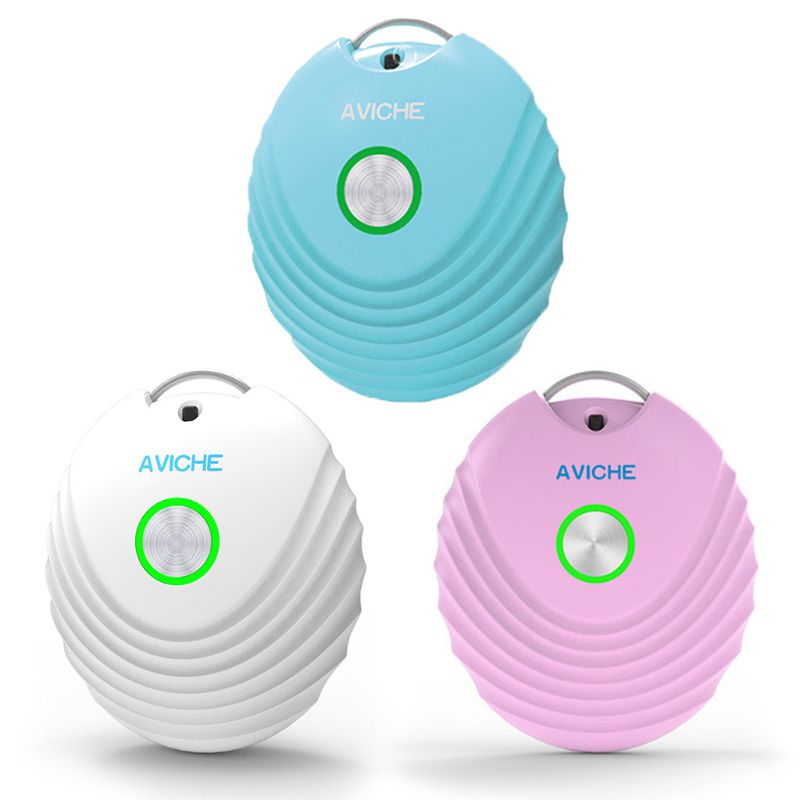 Wearable Air Purifier Mini Portable Air Freshener Ionizer Negative Ion Generator 6XDB