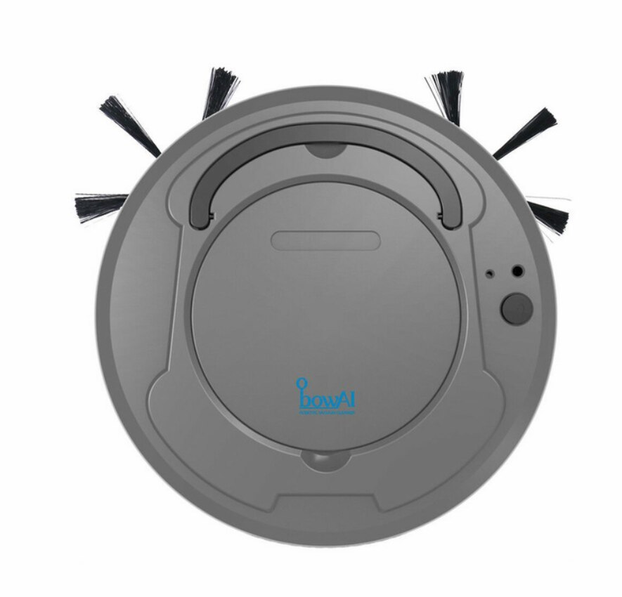 1800Pa Multifunktionale roboter-staubsauger 3-in-1 Auto Wiederaufladbare Clever Kehr Roboter Trocken Nass Kehr Vakuum reiniger: grau