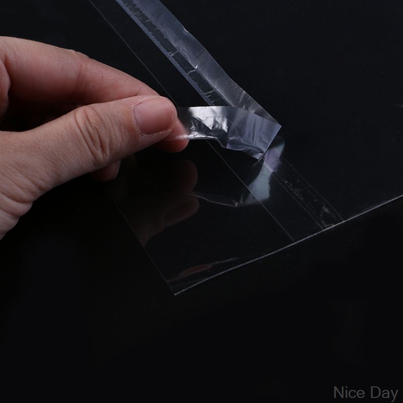 Fundas protectoras de discos de Gel OPP, bolsa autoadhesiva para discos de vinilo de 7 pulgadas, accesorios tocadiscos M27 20, 50 Uds.