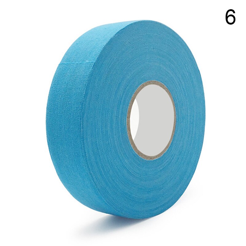 2.5mm x 25m nastri colorati antiscivolo per bastoncini da Hockey il panno multiuso in cotone di sicurezza sportiva migliora il nastro da Golf per badminton sul campo di ghiaccio: A