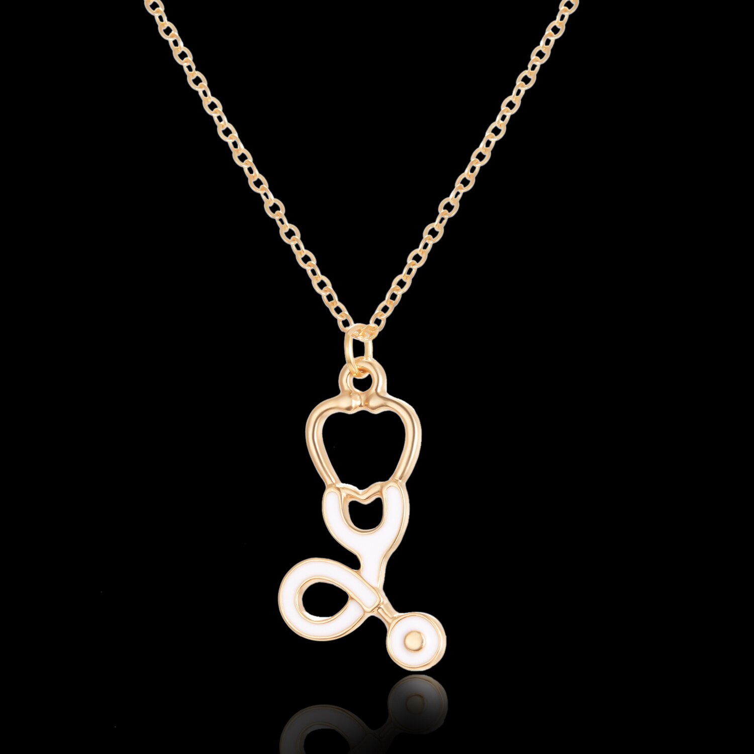 Collana da donna con ciondolo in acciaio inossidabile con ciondolo in acciaio inossidabile regalo di anniversario di compleanno collana di personalità in metallo pesante hip-hop: 1