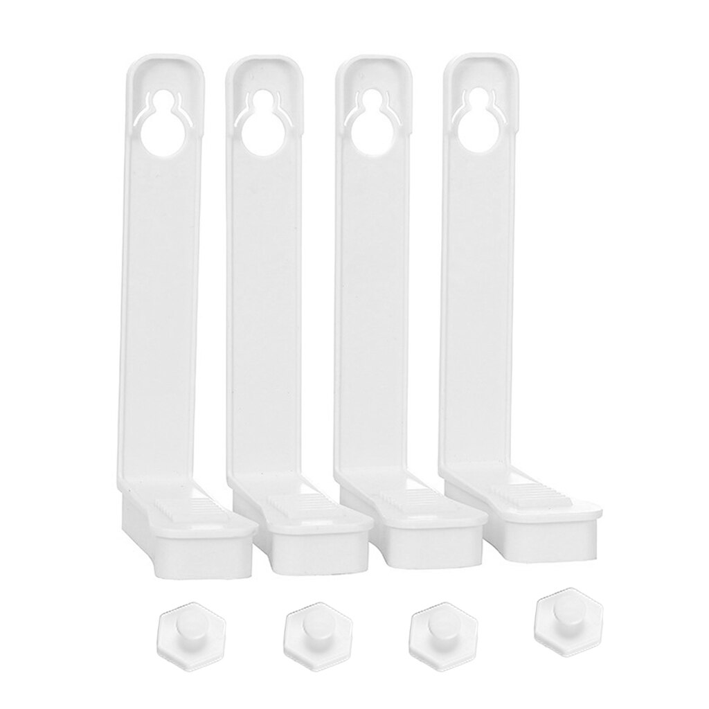 4 Stuks Laken Houder Clips Voor Matras Covers Houden Uw Lakens Op Matras: White