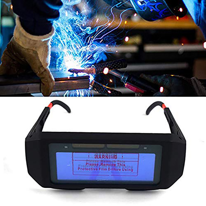 Automatic Photoelectric Welding Glasses Solar Powered Auto Darkening Welding Mask Helmet Eye Goggle Welding Glass