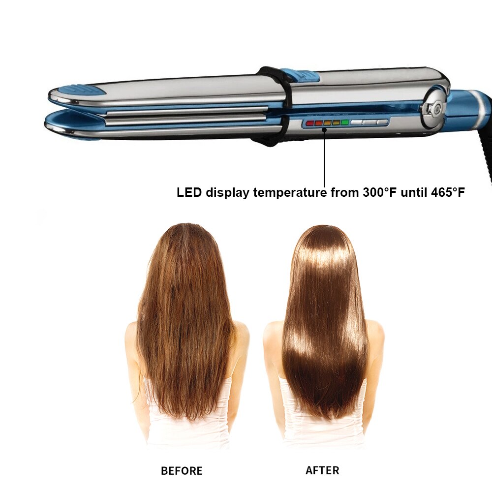 Flat irons Straighteners Hair Straightener Pro Nano Titanium Baby Optima Iron Plate Hair Straightening Electric Hair Styler