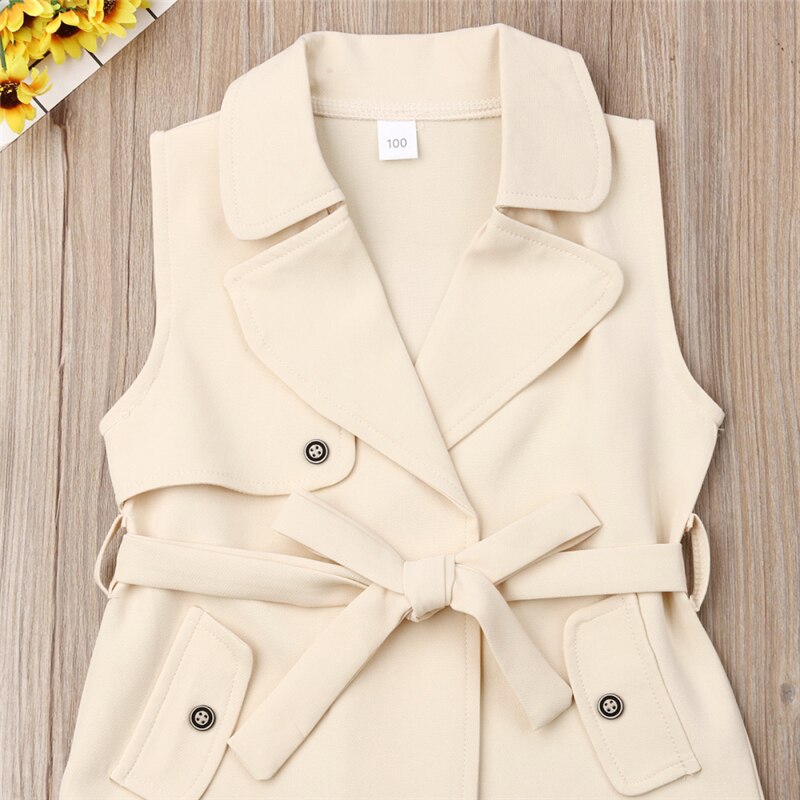 Kids Baby Meisjes Trenchcoat Winter Jas Windjack Bovenkleding Kleding Peuter