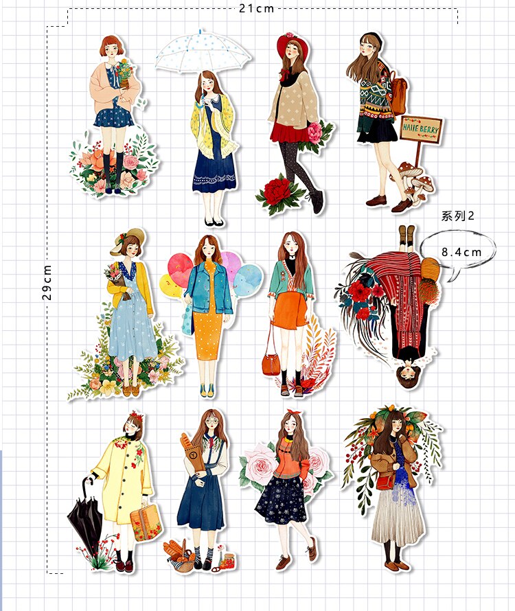 Best friend stickers/Scrapbooking Stickers /Decorative Sticker /DIY Craft Photo Albums: B 12PCS