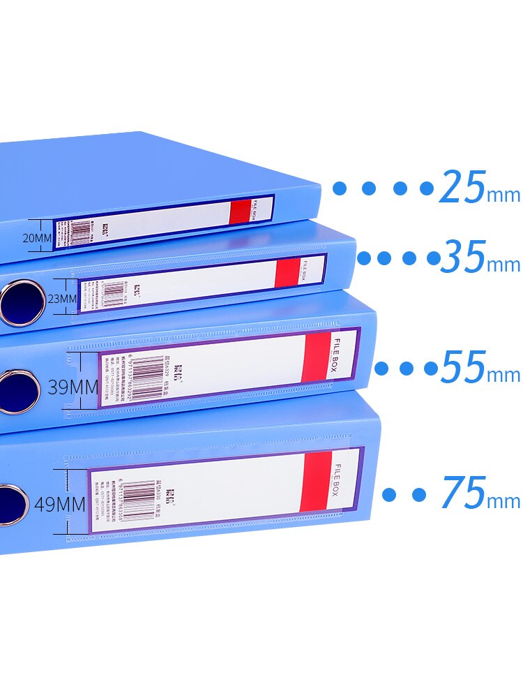 6 Pcs/lot A4 File Storage Boxes PP File Case Waterproof Dust-proof Business Contract Box office Folder File Bag Storage Supplies