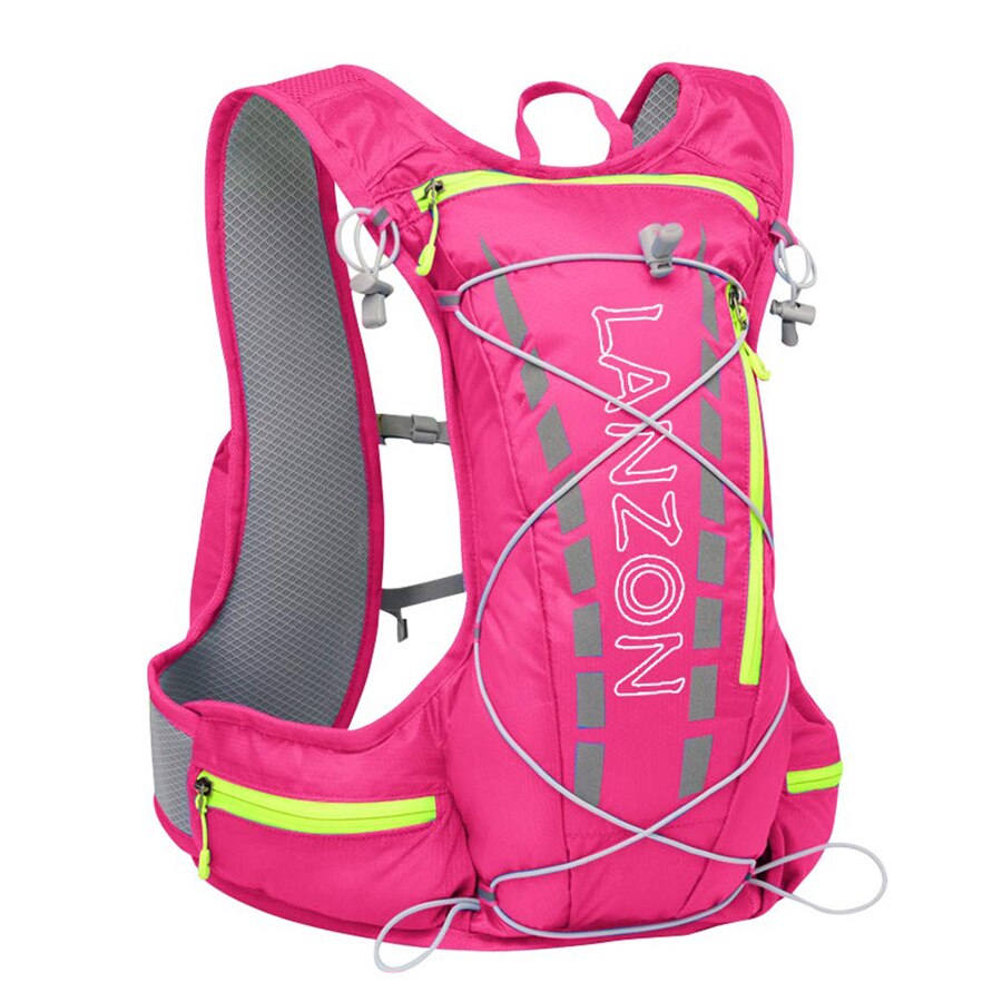 Vrouwen Running Rugzak Waterfles Houder Waterdicht Voor Telefoon Trail Fanny Pack Running Sport Marathon Hydratatie Camping Bag