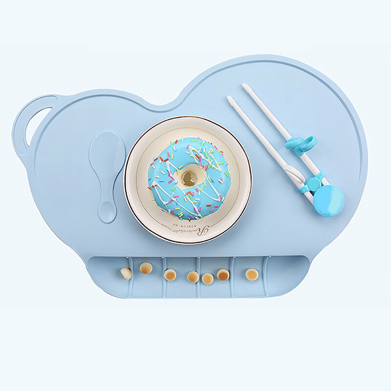 Baby Eten Mat Food Grade Waterdichte Siliconen Placemat Hoge Temperatuur Isolatie Mat Student Antislip Tafel Mat