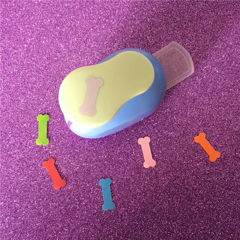 Bone shaped EVA foam punches paper punch for greeting card handmade DIY scrapbook bones craft punch machine