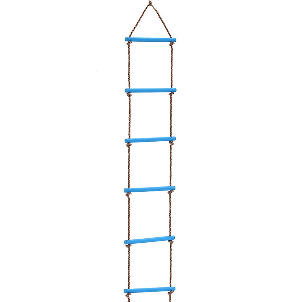Indoor Outdoor Rope Climbing Ladder for Kids Background Playground Rope Ladder Safe Fitness Toys Equipment
