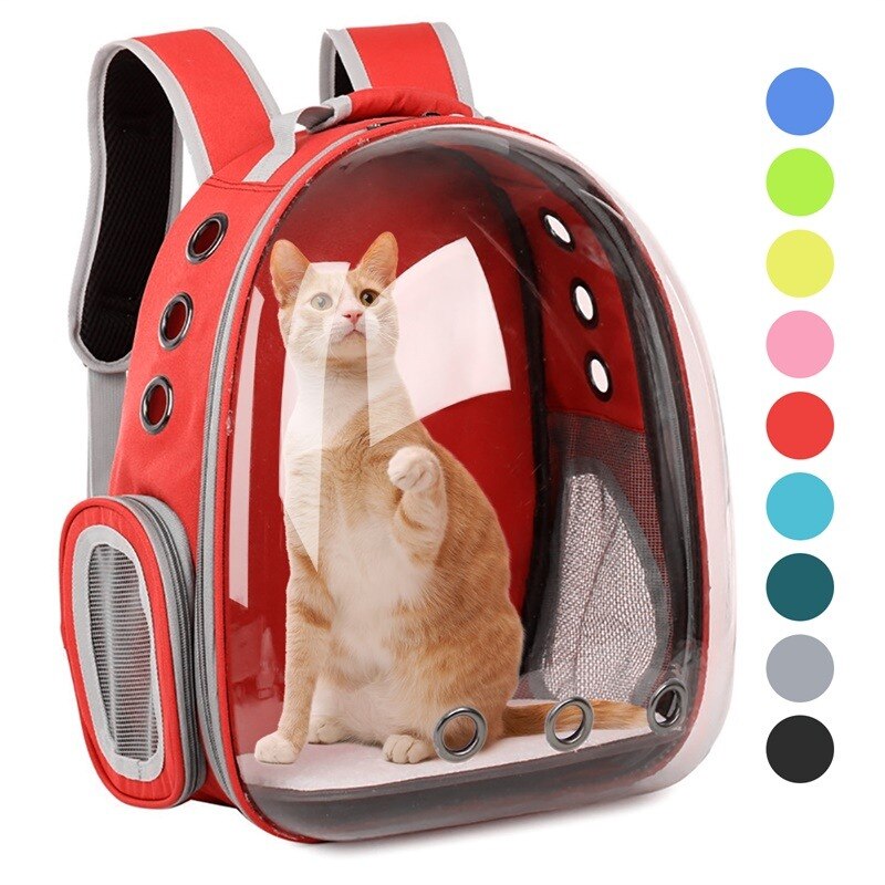Galatée Pet Carrier Bag, Portable Cat Carrier Bag, Removable Mat And