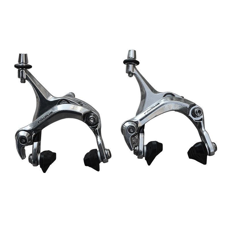 Radius Fixed Gear bike Road Bike Dual Pivot Calipers Bicycle Brake Racing Aluminum Side Pull Caliper Front Rear With Brake Pads