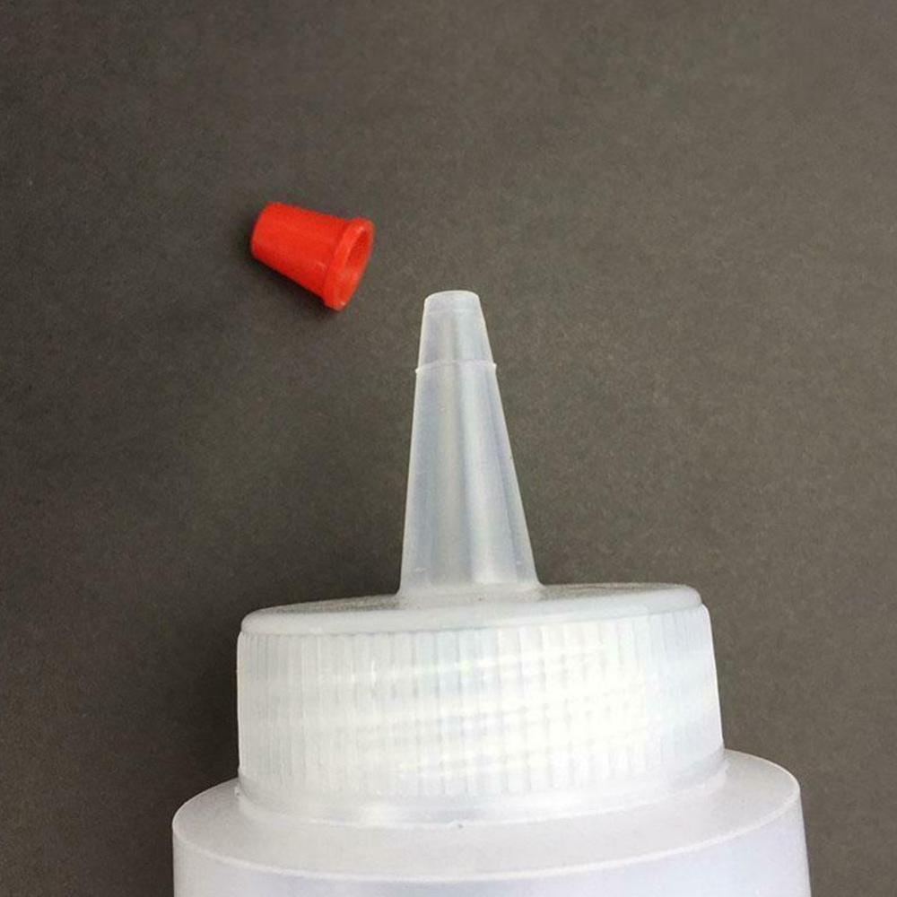 Plastic Needle Nose Scale Squeeze Bottle Cap Sauce Salad Compressible Bottle With Leak Proof Kitchen Accessories 1pc